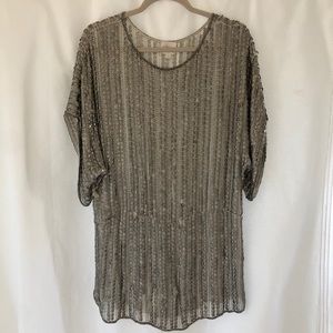 Parker Embellished Sequin Top